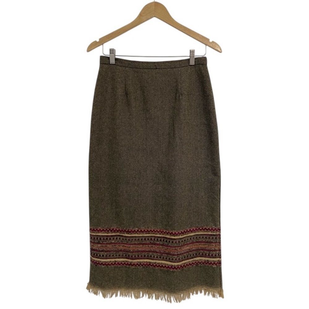SAG HARBOR Vintage Peruvian Pencil Skirt Size 6P